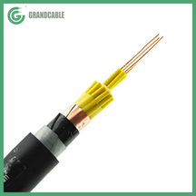 Cinta de cobre multinúcleo CU / PVC / CTS / STA Cinta de acero apantallada Cable de control blindado 450 / 750V y 0.6 / 1kV