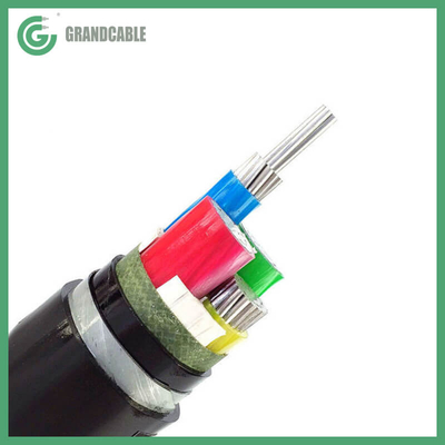 0.6 / 1kV AL / XLPE / STA / PVC Cable de alimentación eléctrica IEC 60502-1
