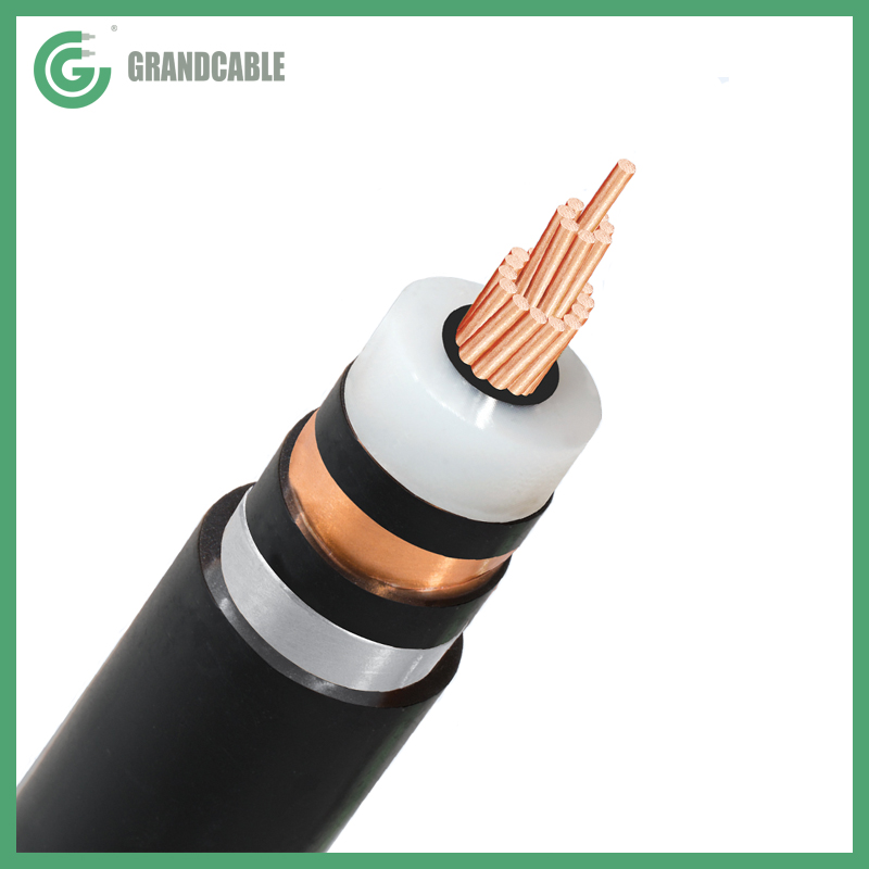 Cable XLPE de 20kV 1Cx240mm2 entre transformador de potencia y tablero de distribución de 20kV
